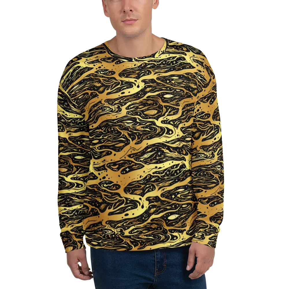 Gilded Nebula on Sweatshirt — Front