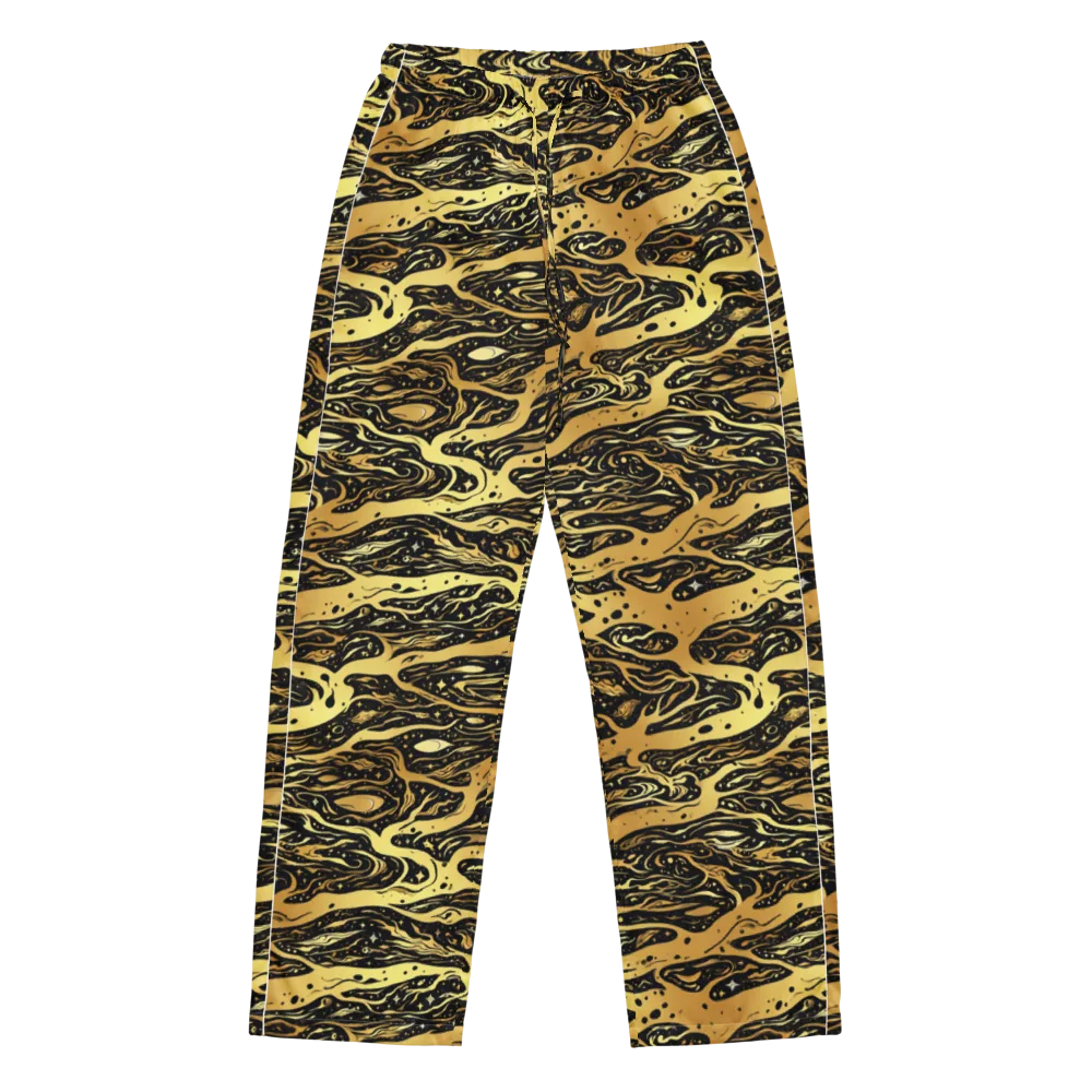 Gilded Nebula on Women's Pajama Pants — Front