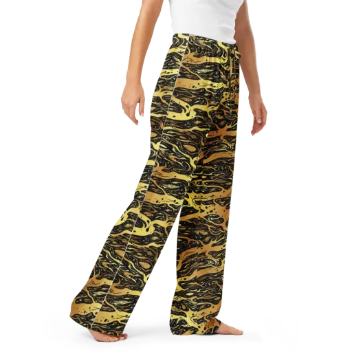 Gilded Nebula on a Women's Pajama Pants