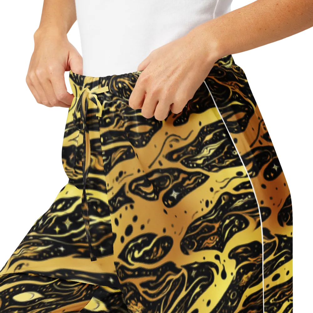 Gilded Nebula on Women's Pajama Pants — Product details