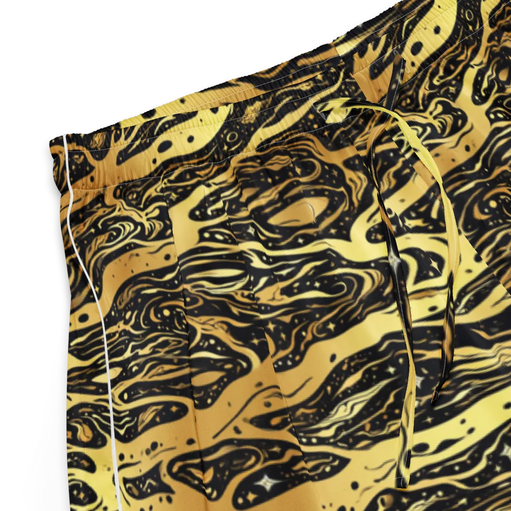 Gilded Nebula on Women's Pajama Shorts — Product details
