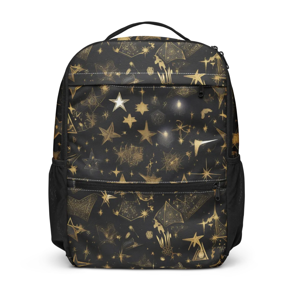 Gilded Stardust on Utility Backpack — Front