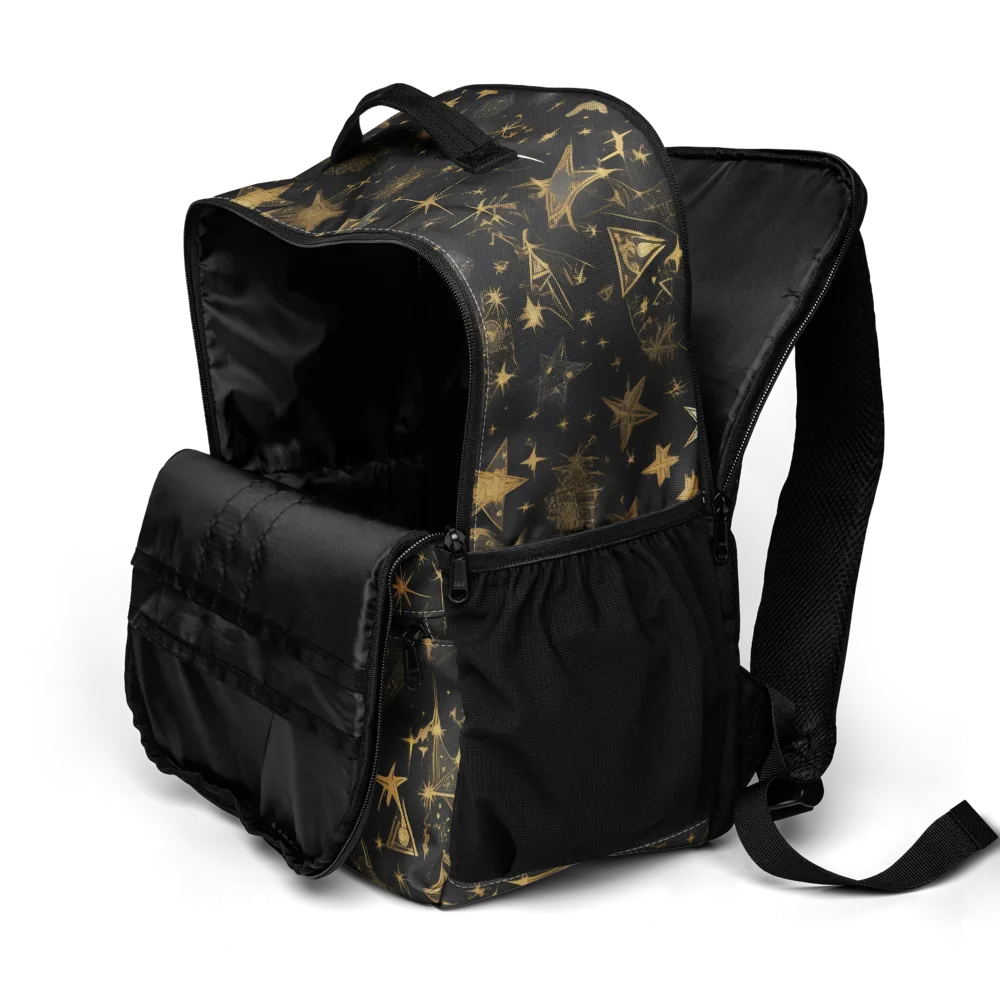 Gilded Stardust on Utility Backpack — Product details 2