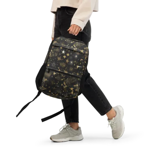 Gilded Stardust on a Utility Backpack