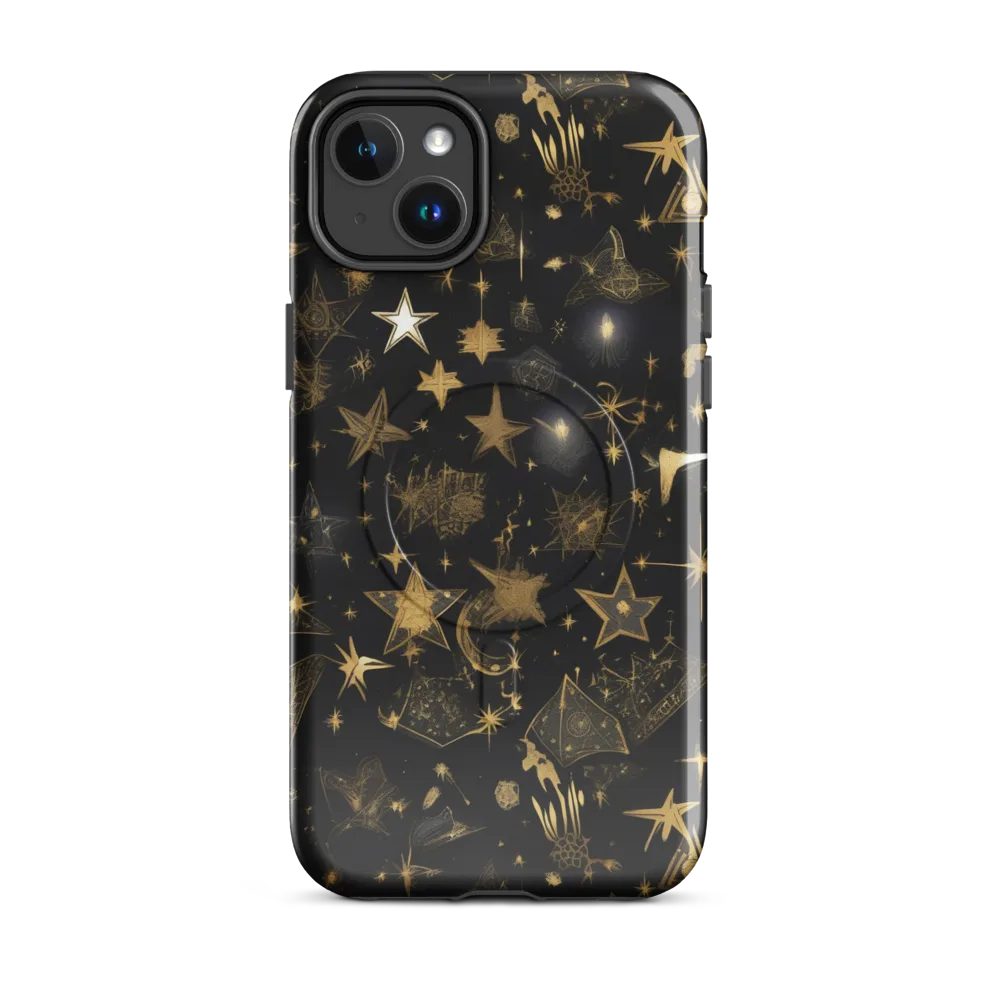 Gilded Stardust on MagSafe Tough Case for iPhone® — Front