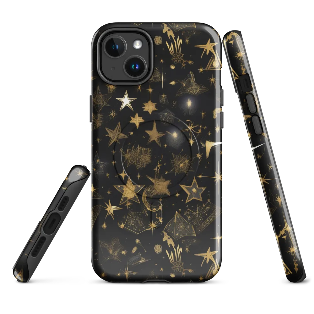 Gilded Stardust on MagSafe Tough Case for iPhone® — Front