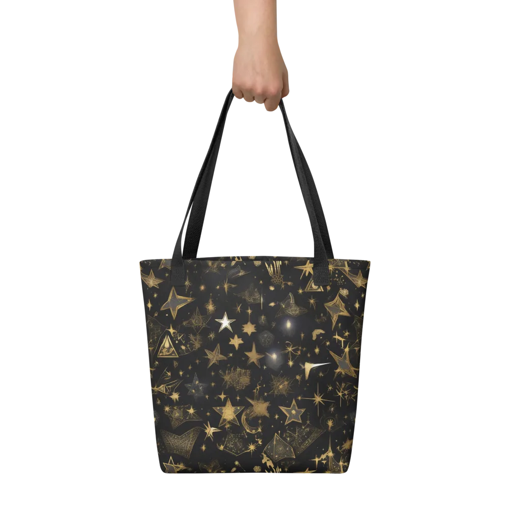 Gilded Stardust on Tote Bag — Front
