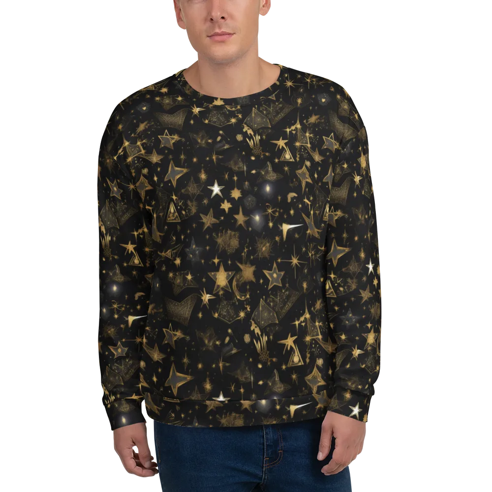 Gilded Stardust on Sweatshirt — Front