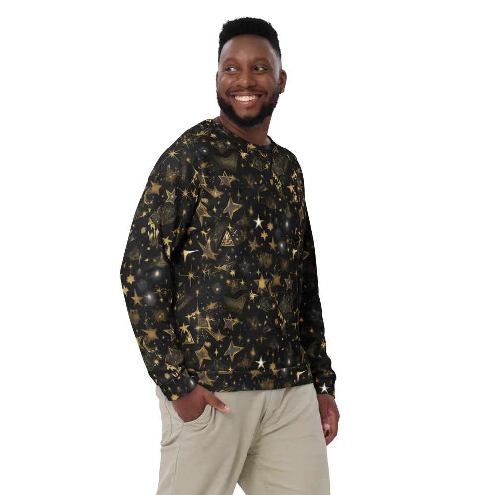 Gilded Stardust on Sweatshirt — Front