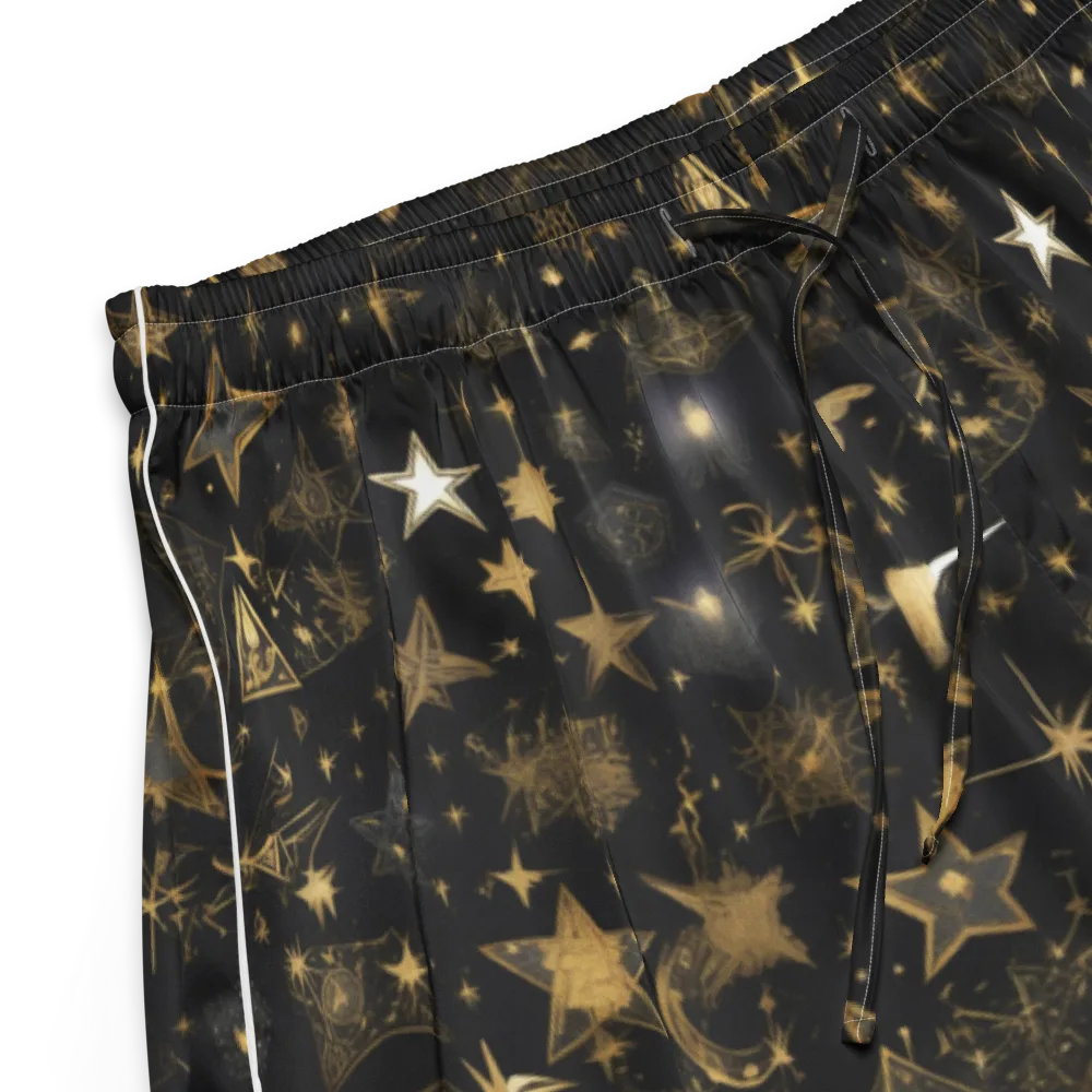 Gilded Stardust on Women's Pajama Shorts — Product details