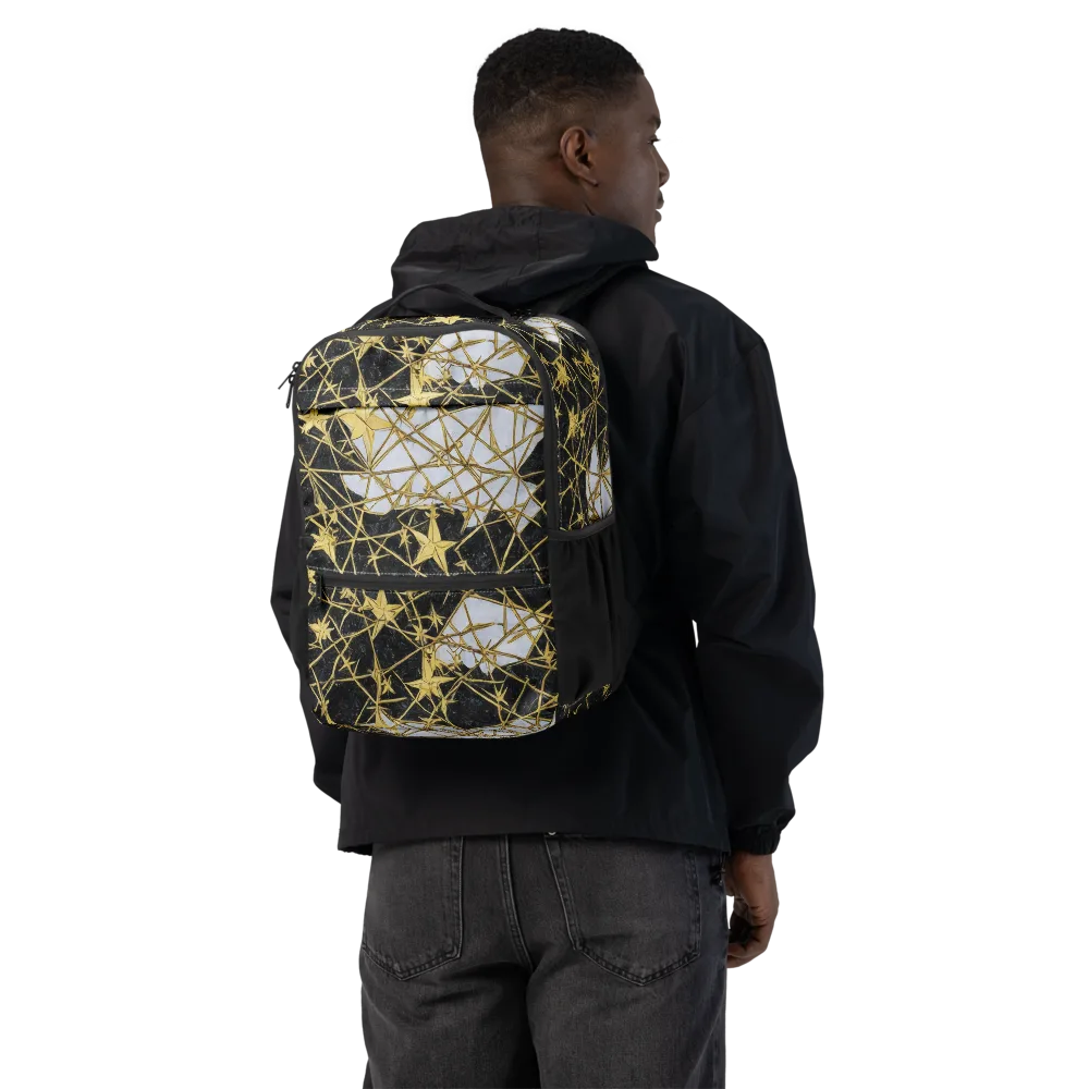Gilded Thorn on Utility Backpack — Back