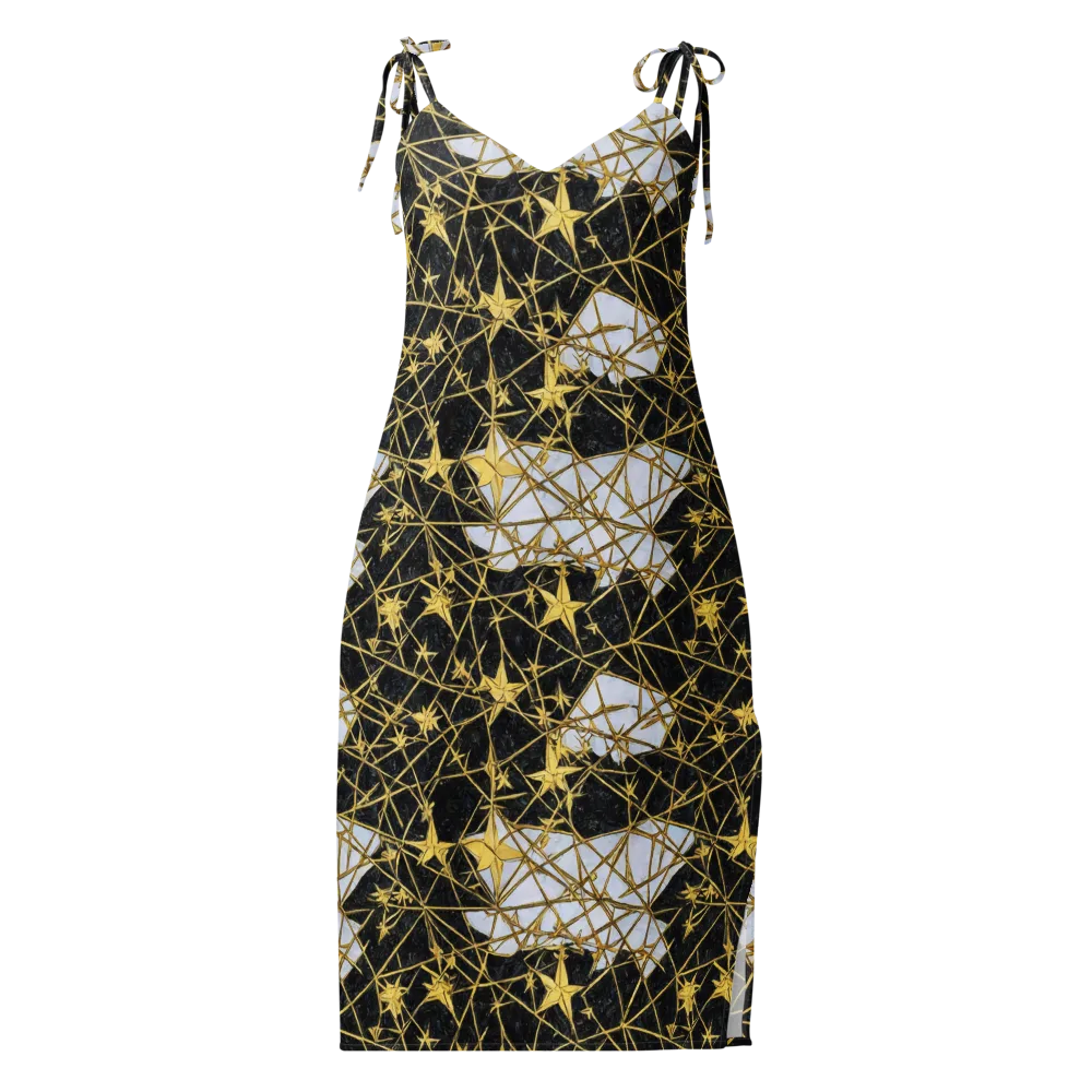 Gilded Thorn on Slip Dress — Front