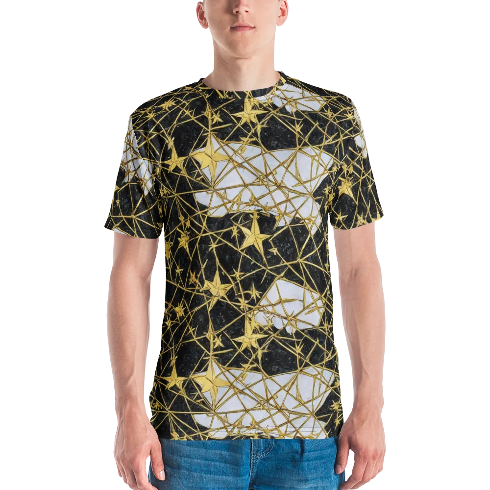 Gilded Thorn on Men's Crew Neck T-Shirt — Front