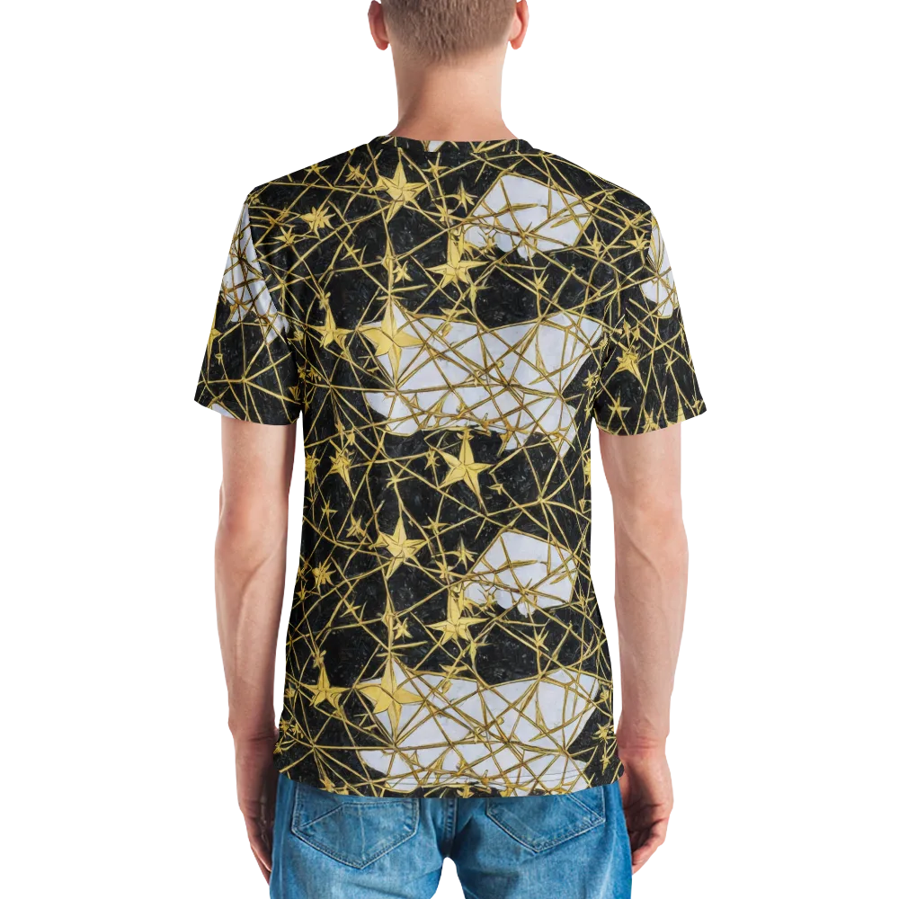 Gilded Thorn on Men's Crew Neck T-Shirt — Back