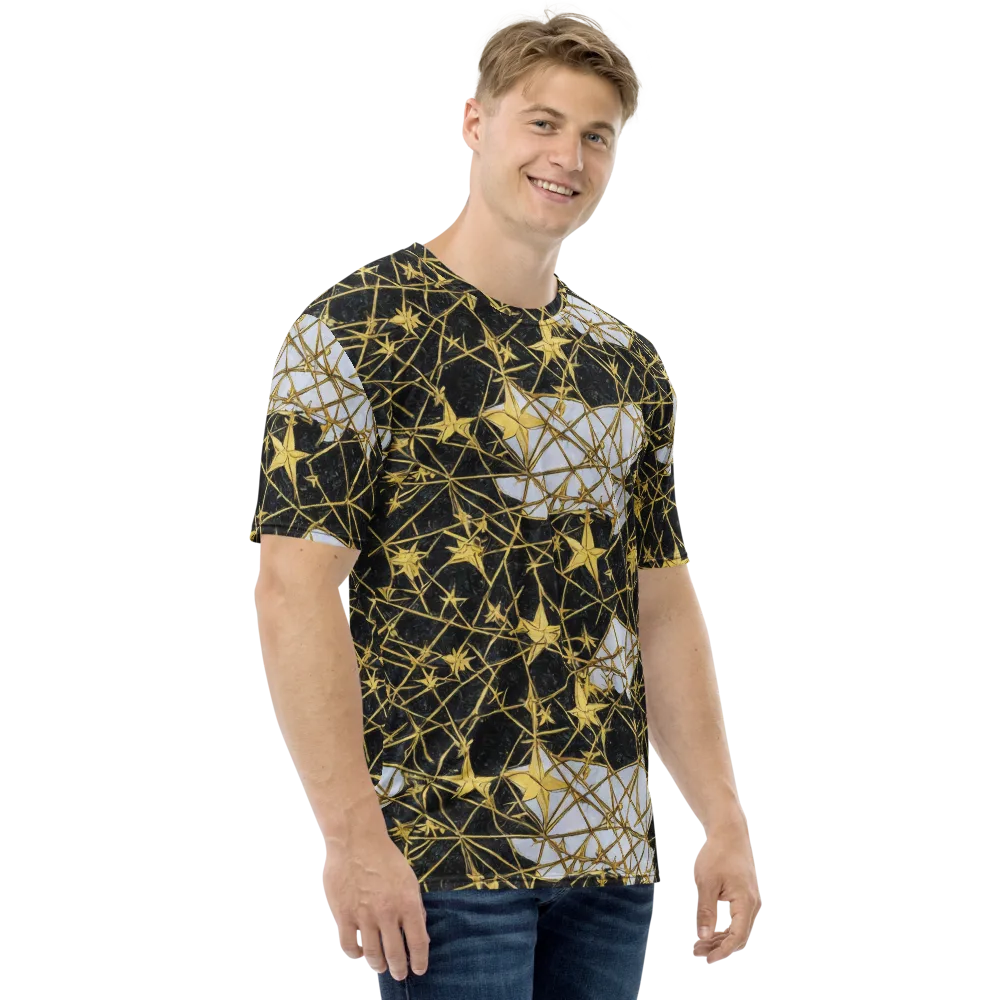 Gilded Thorn on Men's Crew Neck T-Shirt — Right