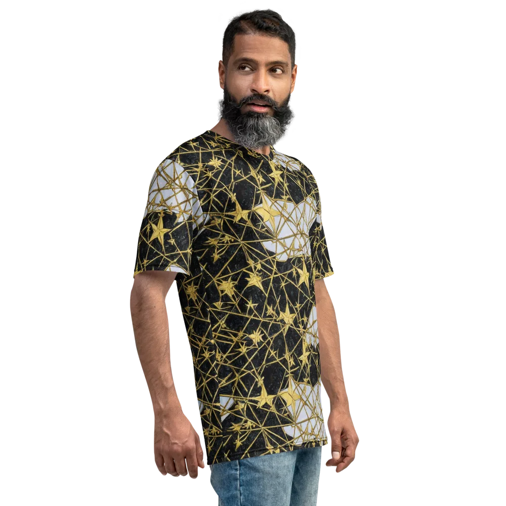 Gilded Thorn on Men's Crew Neck T-Shirt — Right