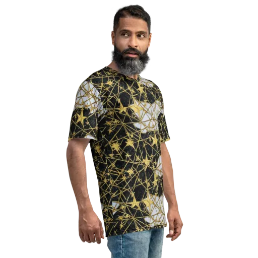 Gilded Thorn on a Men's Crew Neck T-Shirt