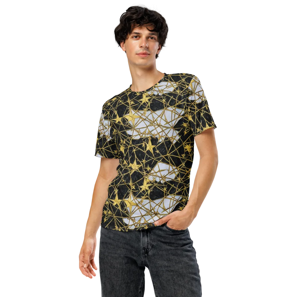 Gilded Thorn on Men's Crew Neck T-Shirt — Front