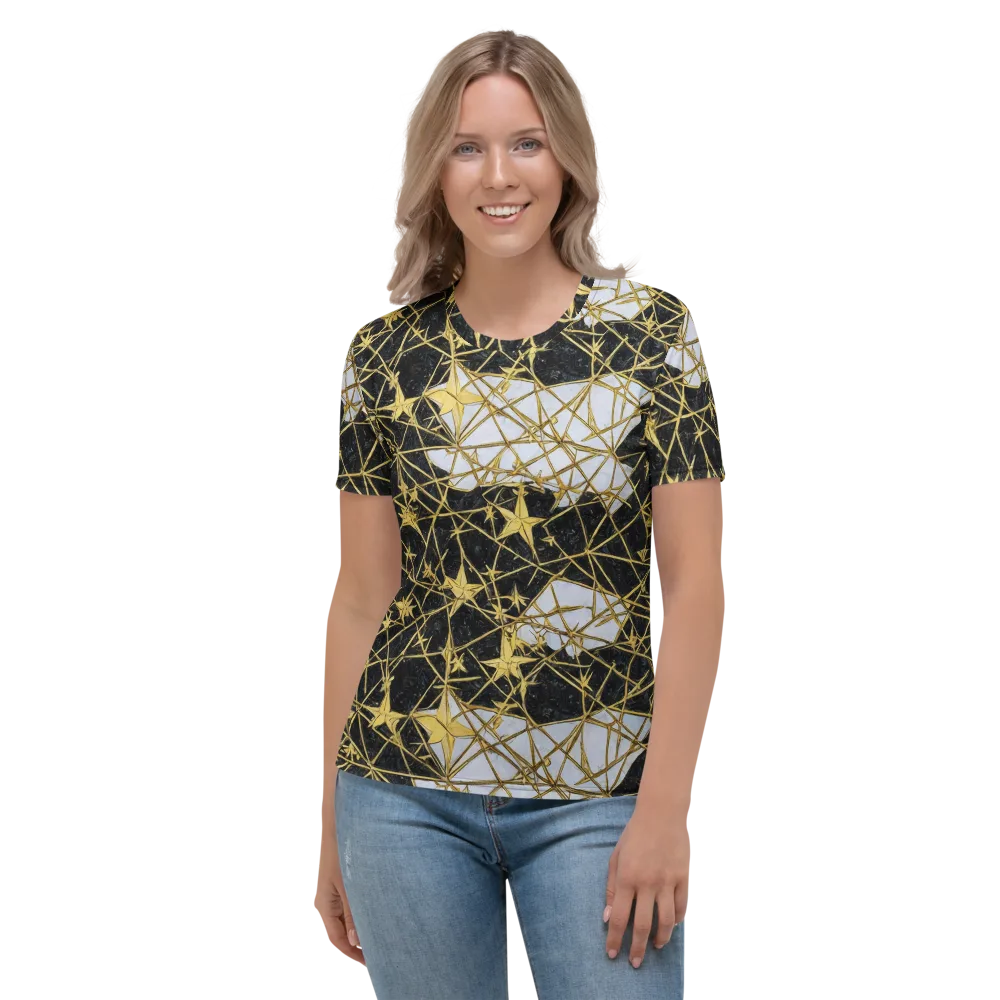 Gilded Thorn on Women's Crew Neck T-Shirt — Front