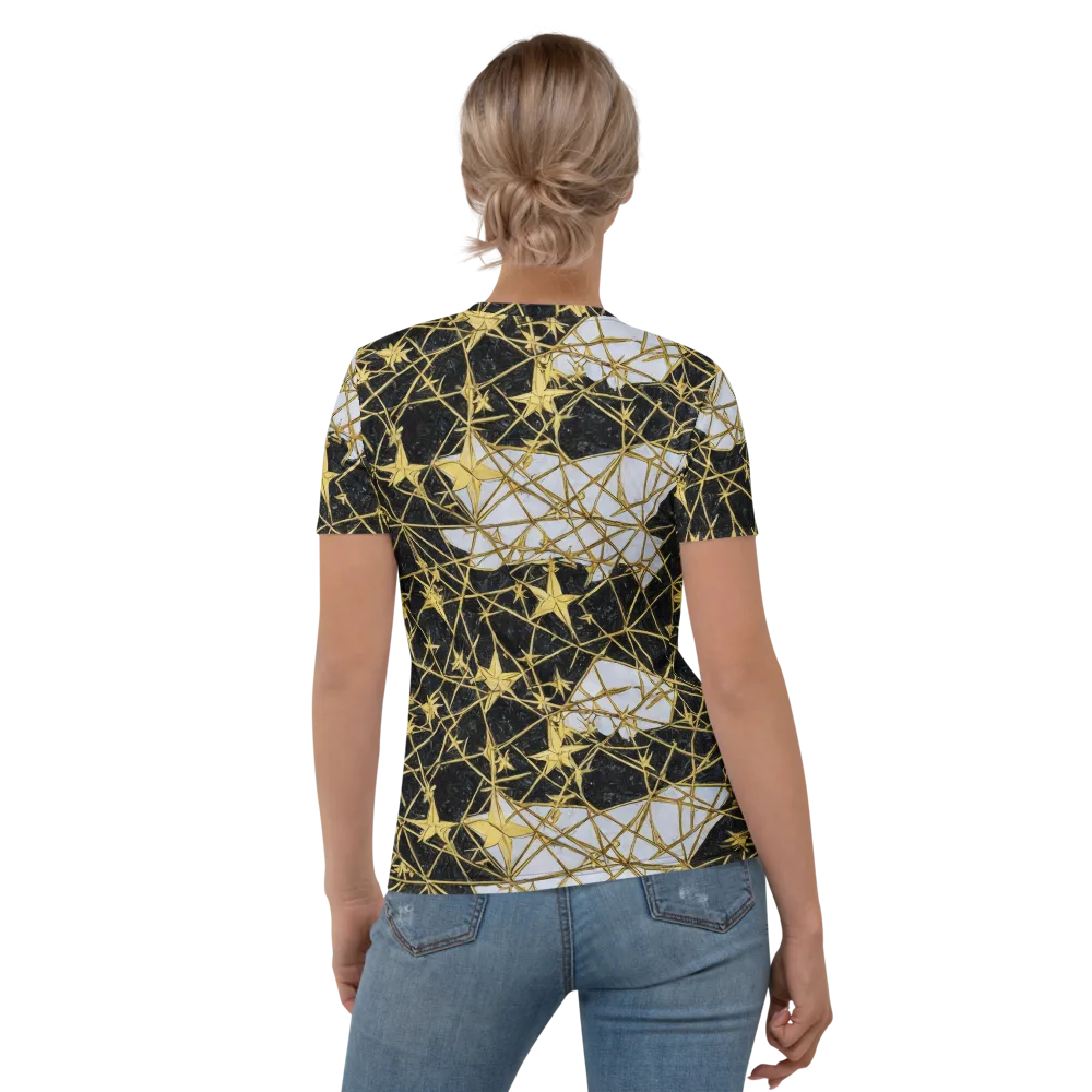 Gilded Thorn on Women's Crew Neck T-Shirt — Back