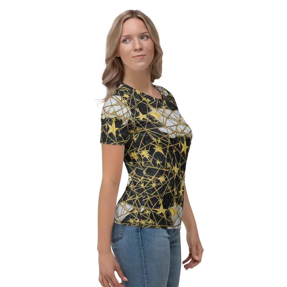Gilded Thorn on Women's Crew Neck T-Shirt — Right