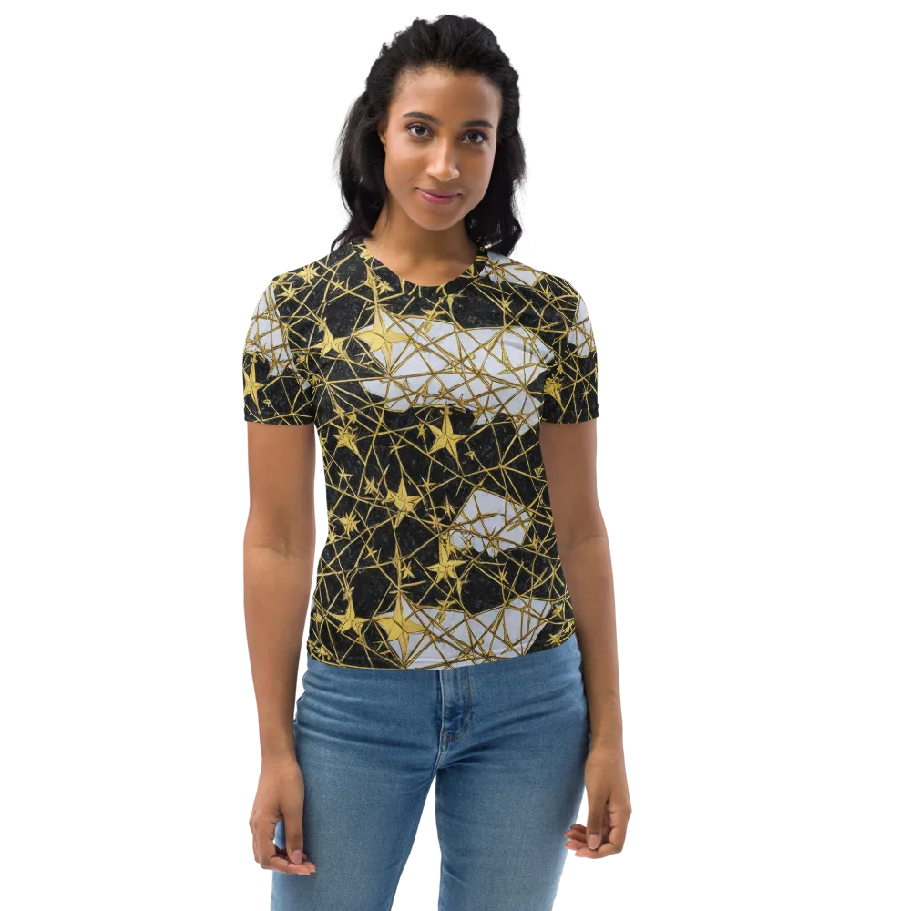 Gilded Thorn on Women's Crew Neck T-Shirt — Front