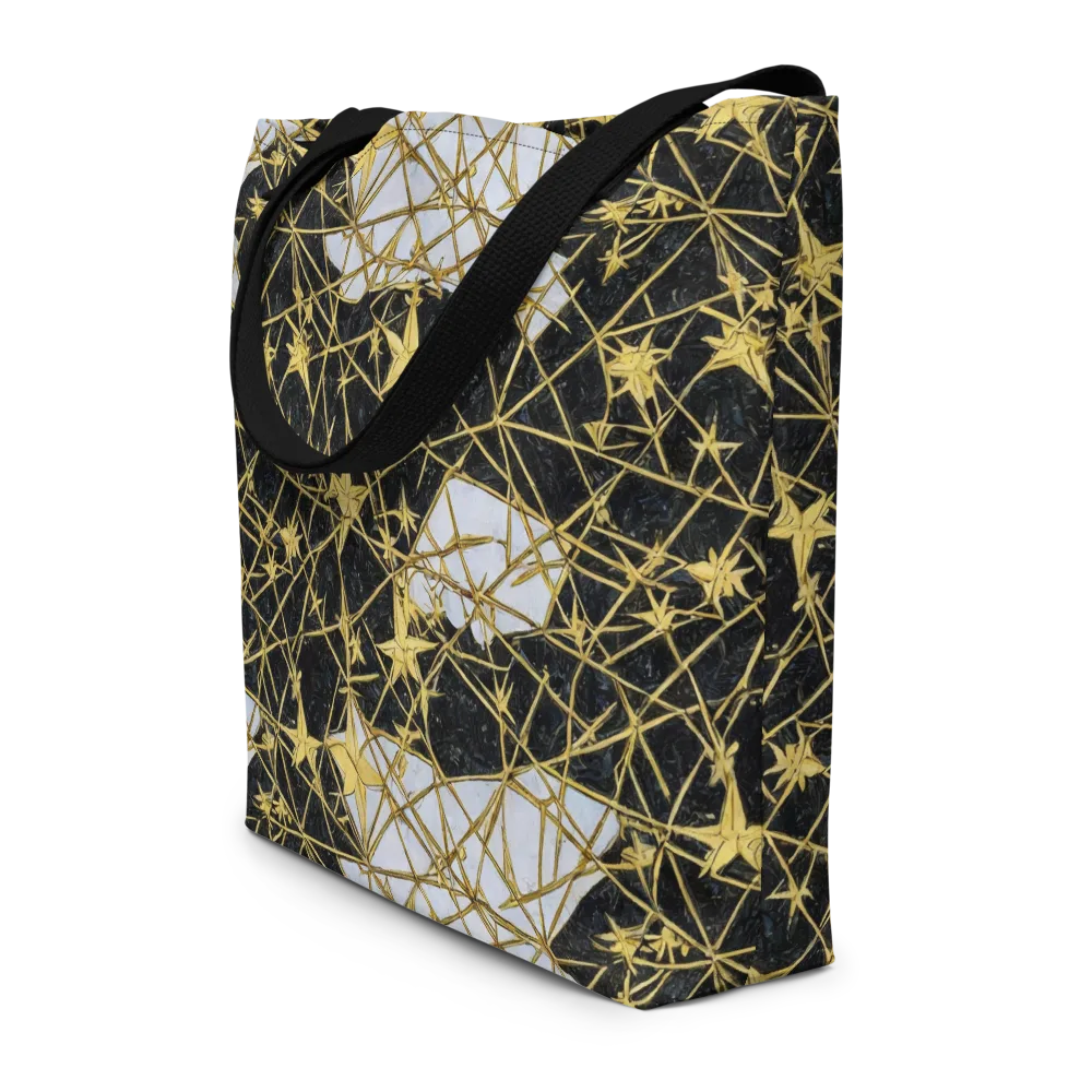 Gilded Thorn on Large Tote Bag W/ Pocket — Front