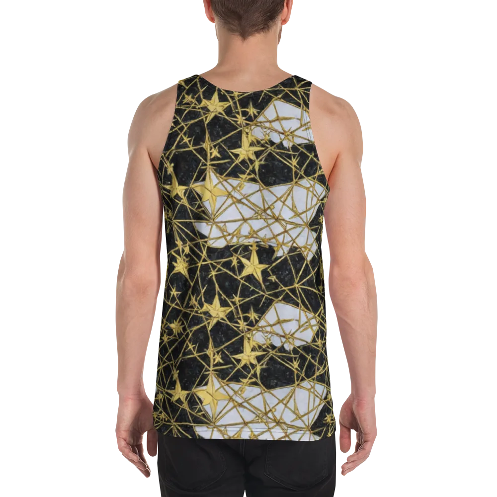 Gilded Thorn on Men's Tank Top — Back