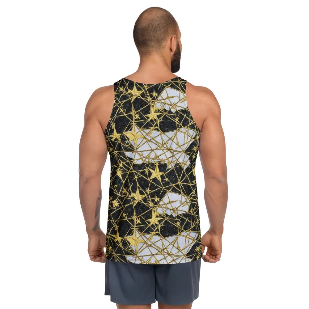 Gilded Thorn on Men's Tank Top — Back