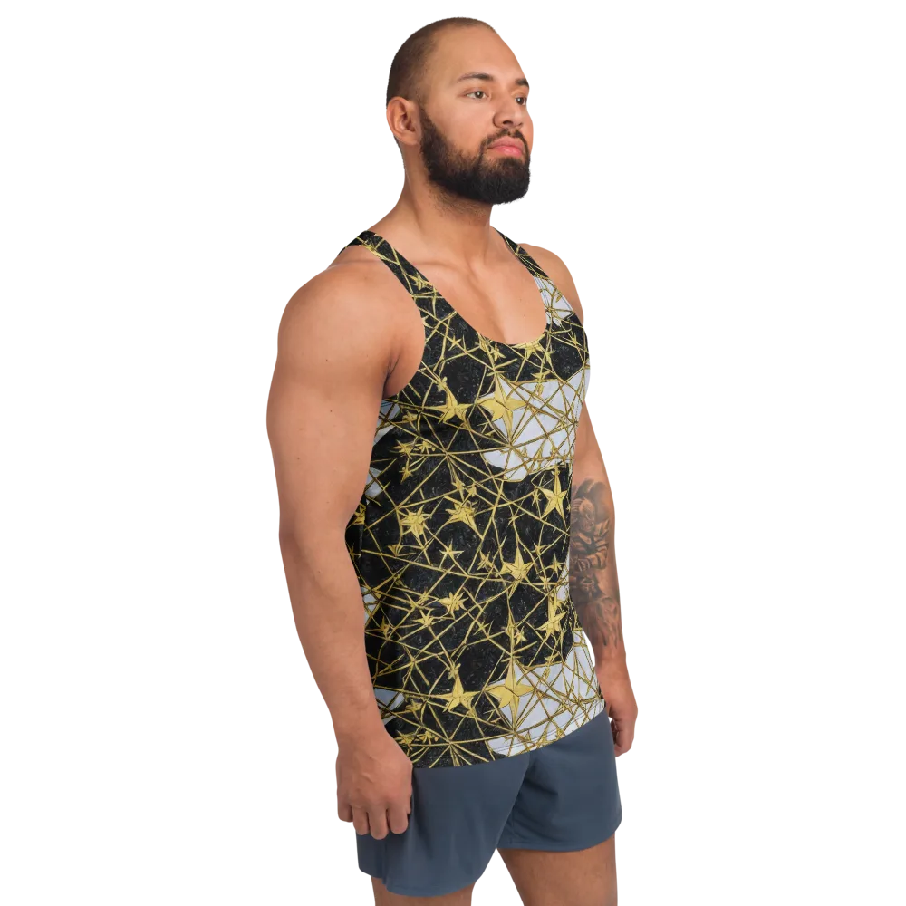 Gilded Thorn on Men's Tank Top — Right Front