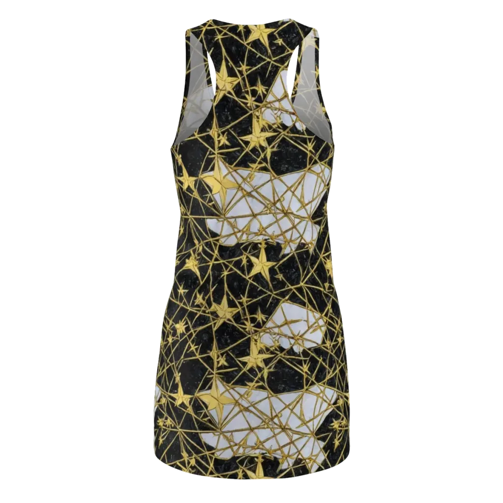 Gilded Thorn on Racerback Dress — Back