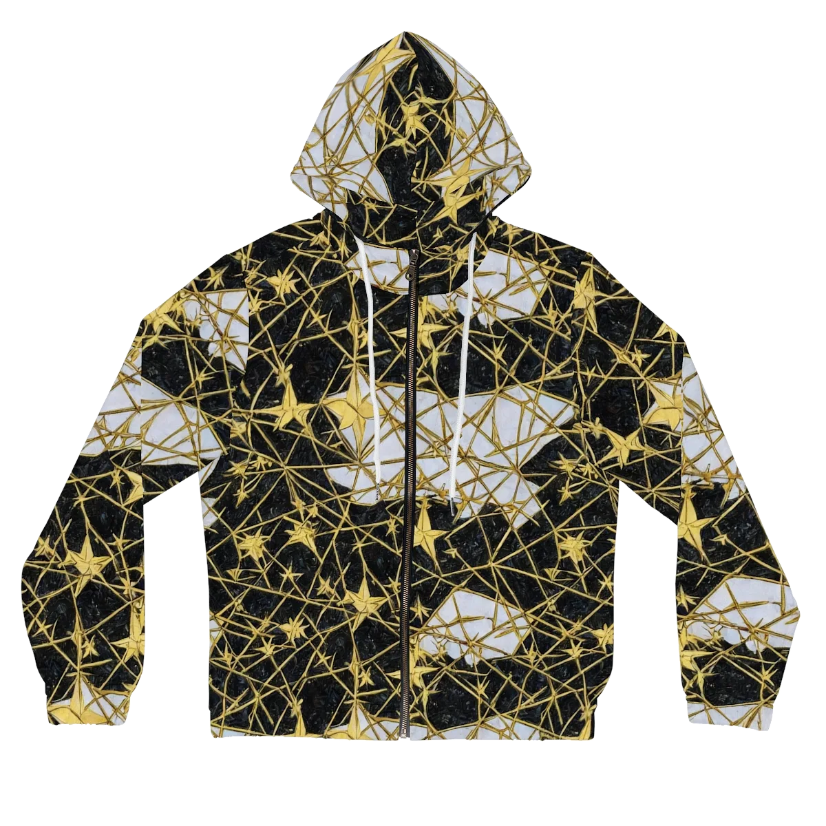 Gilded Thorn on Women's Full-Zip Hoodie — Front
