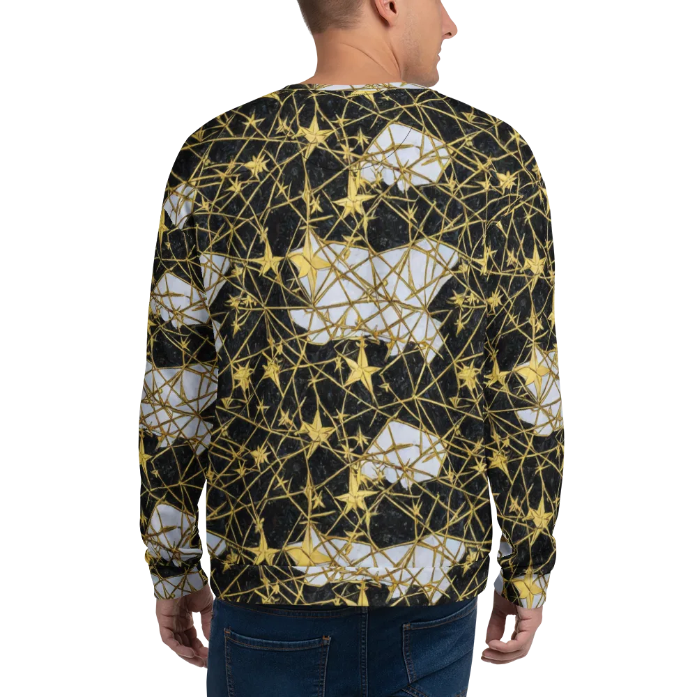 Gilded Thorn on Sweatshirt — Back