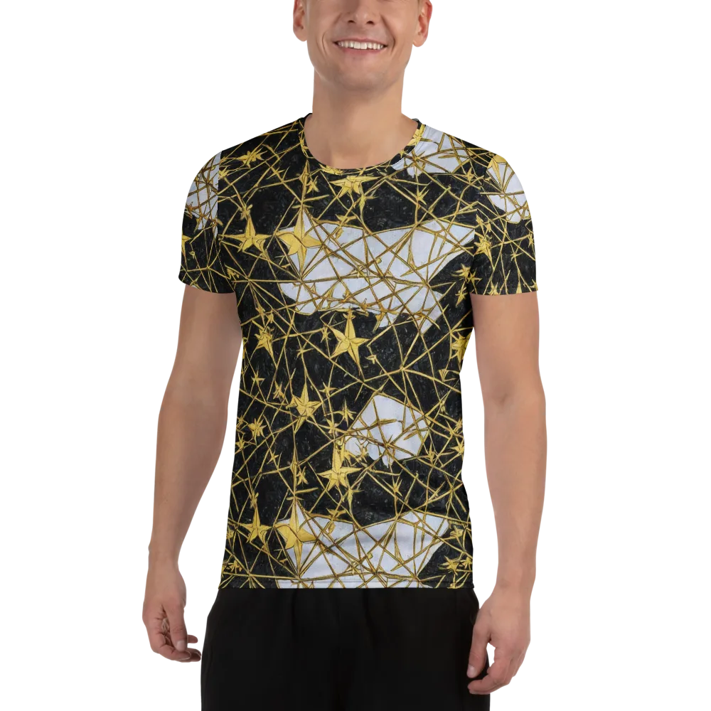 Gilded Thorn on Men's Athletic T-Shirt — Front