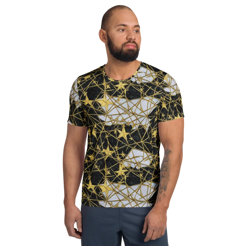 Gilded Thorn on Men's Athletic T-Shirt — Front