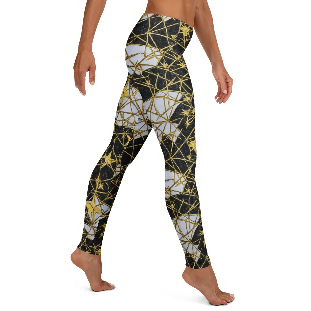 Gilded Thorn on Leggings — Right