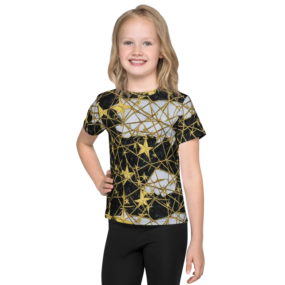 Gilded Thorn on Kids Crew Neck T-Shirt — Front