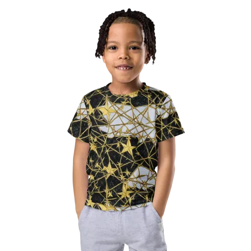 Gilded Thorn on a Kids Crew Neck T-Shirt