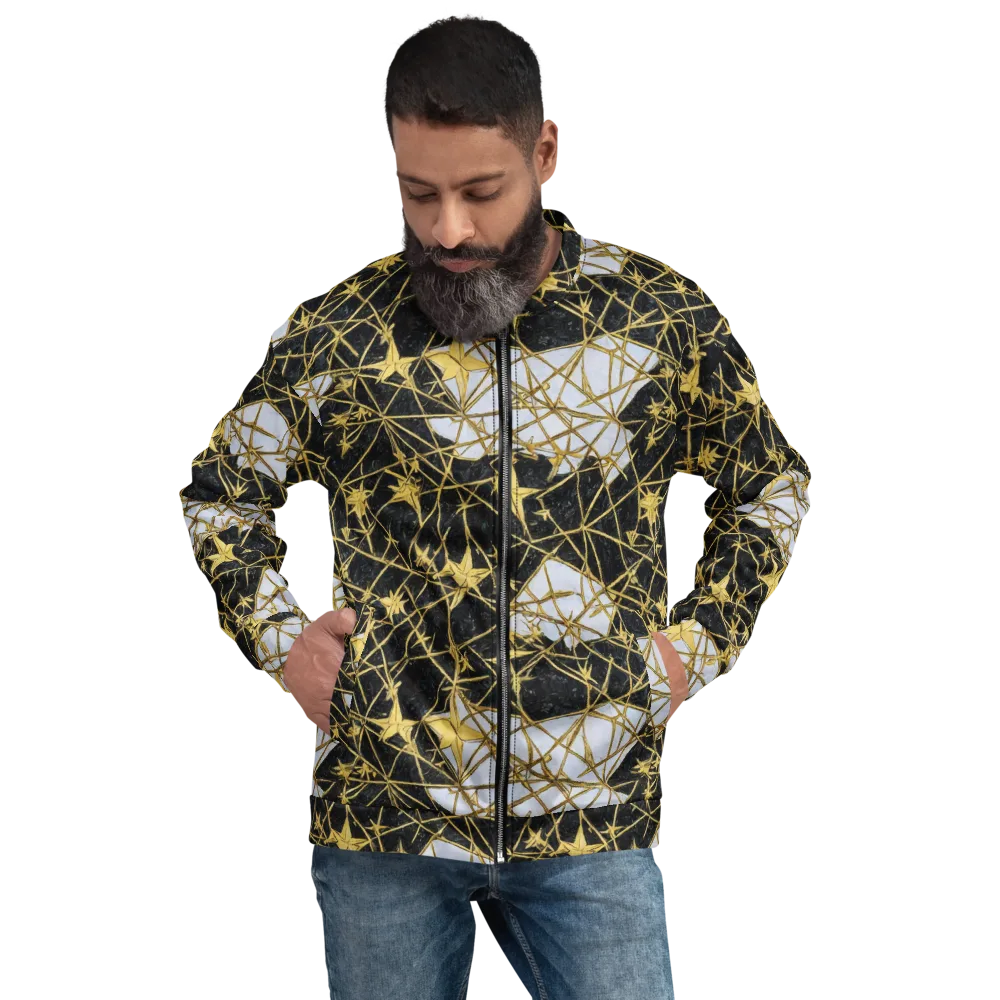 Gilded Thorn on Bomber Jacket — Front