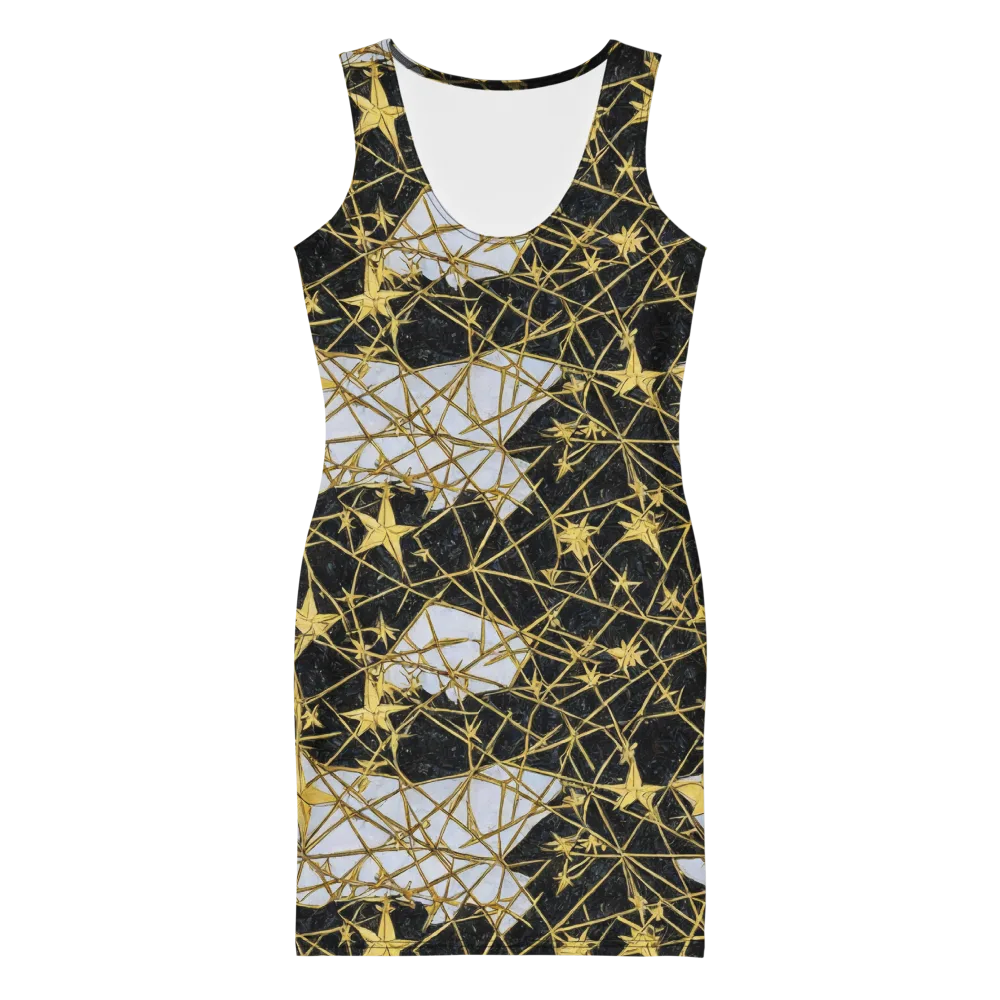 Gilded Thorn on Bodycon Dress — Front