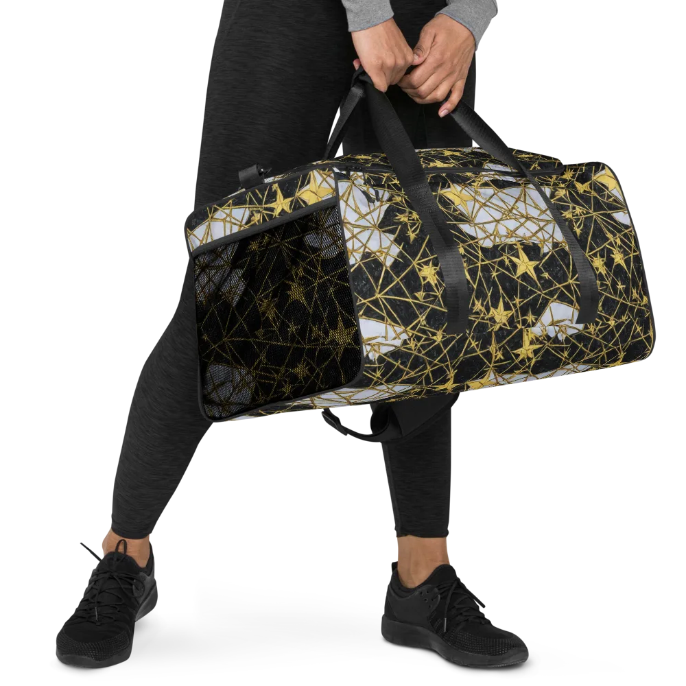 Gilded Thorn on Duffle Bag — Right Front