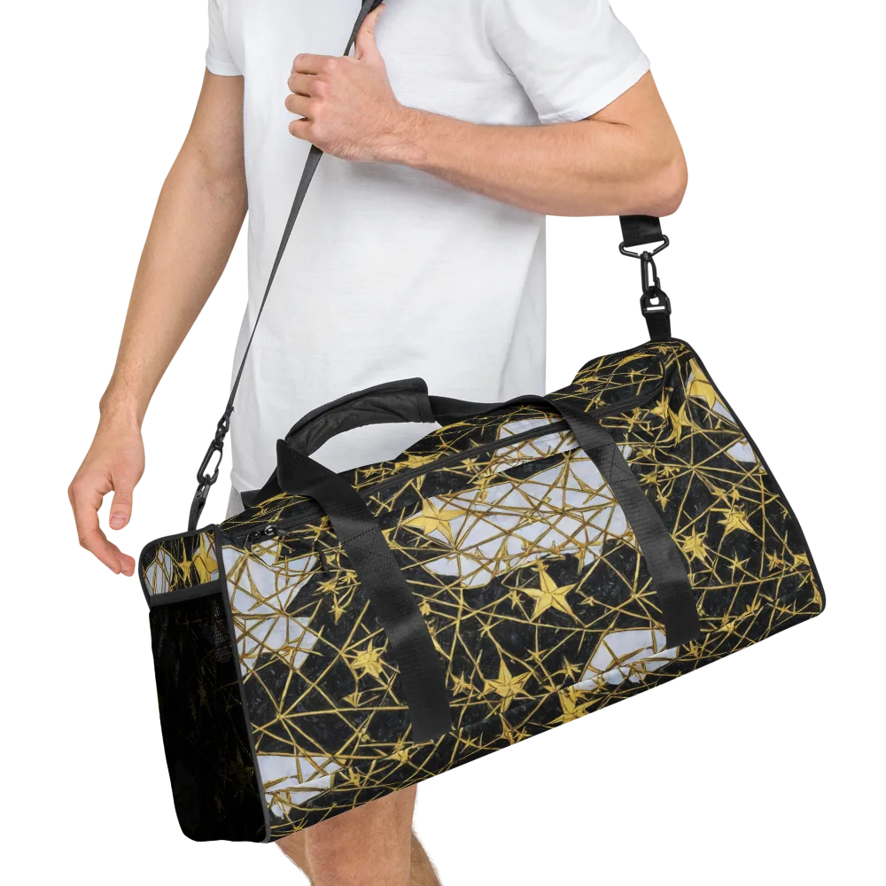 Gilded Thorn on Duffle Bag — Right Front