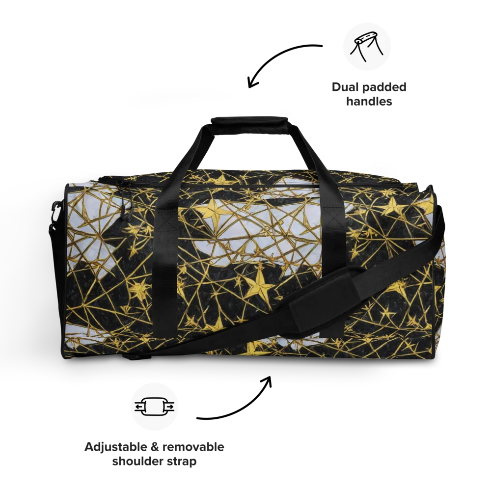 Gilded Thorn on Duffle Bag — Front