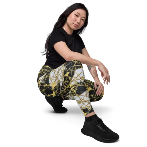Gilded Thorn on a Leggings with Pockets