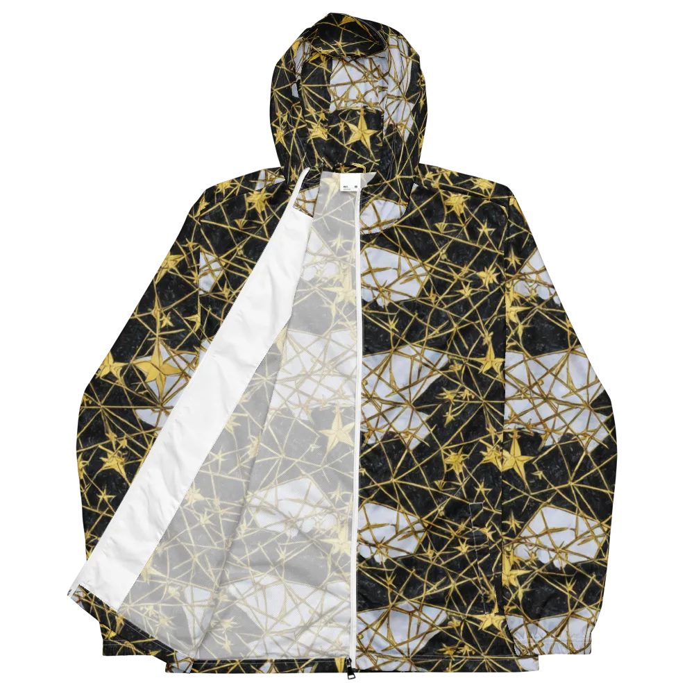 Gilded Thorn on Men's Windbreaker — Front