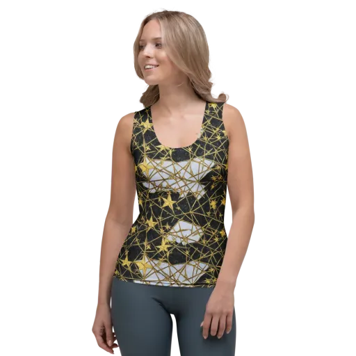 Gilded Thorn on a Women's Tank Top