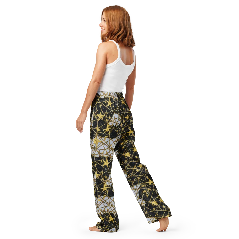 Gilded Thorn on Women's Pajama Pants — Back