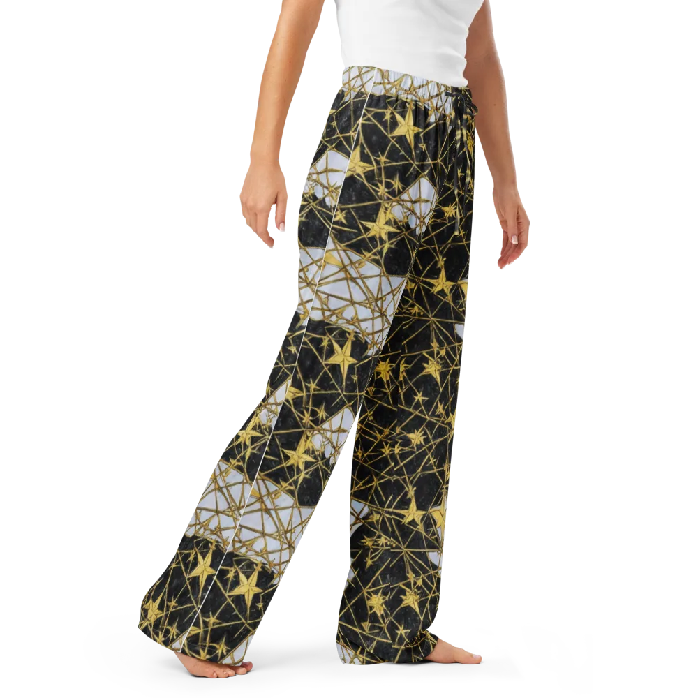 Gilded Thorn on Women's Pajama Pants — Right Front