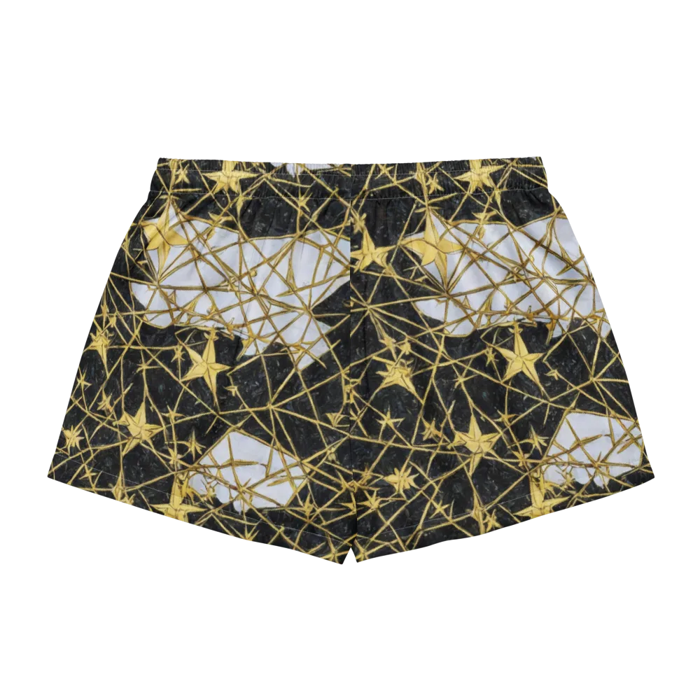 Gilded Thorn on Women's Pajama Shorts — Back