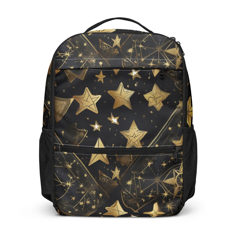 Gilded Constellation on Utility Backpack — Front